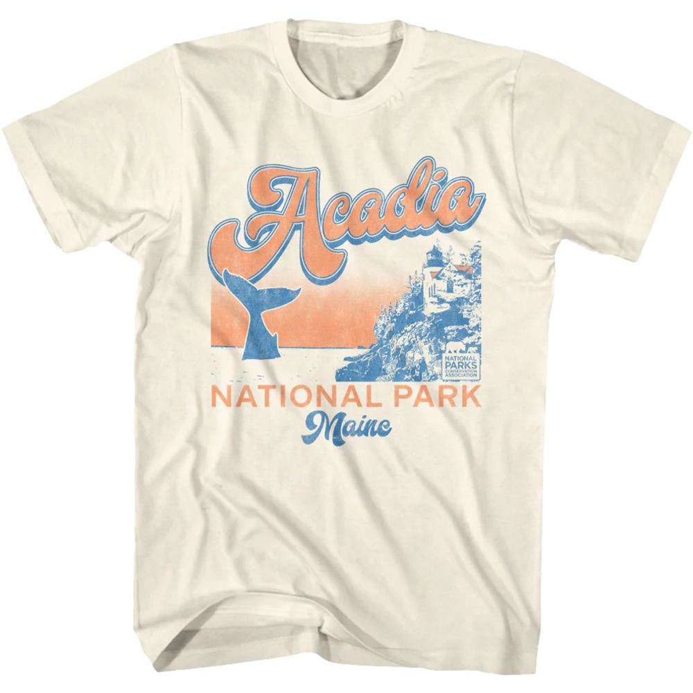 Postcard Acadia National Park Tshirt